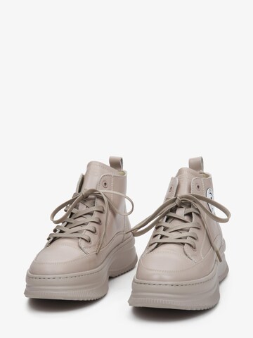 Estro Sneakers hoog '09-2449' in Beige