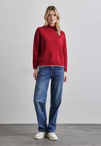 STREET ONE Pullover in Rot