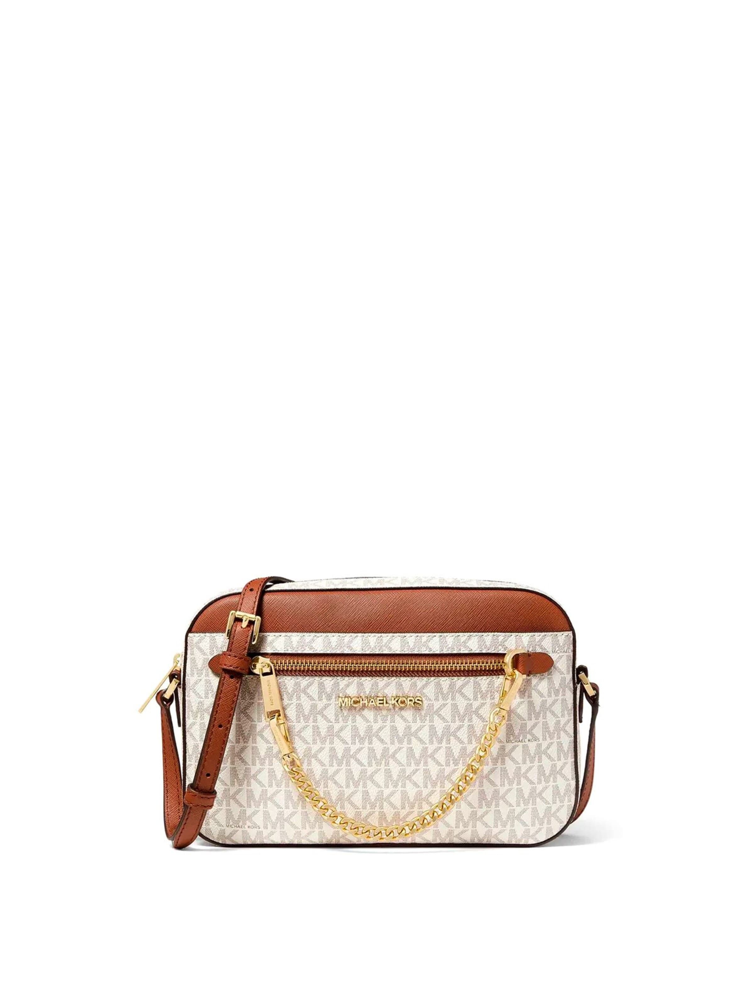 Michael Kors - Bolso de mano en beige: frente