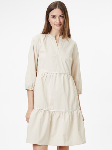 MORE & MORE Dress in Beige: front