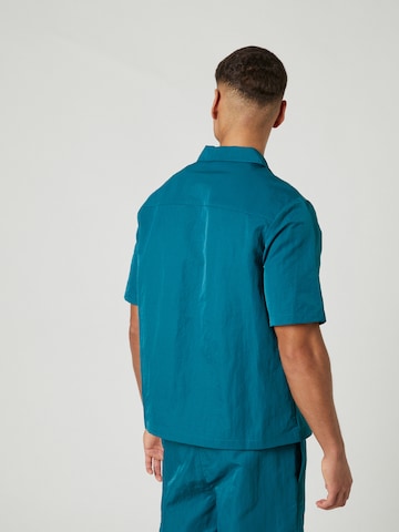 Sinned x ABOUT YOU Regular fit Button Up Shirt 'JAY' in Green