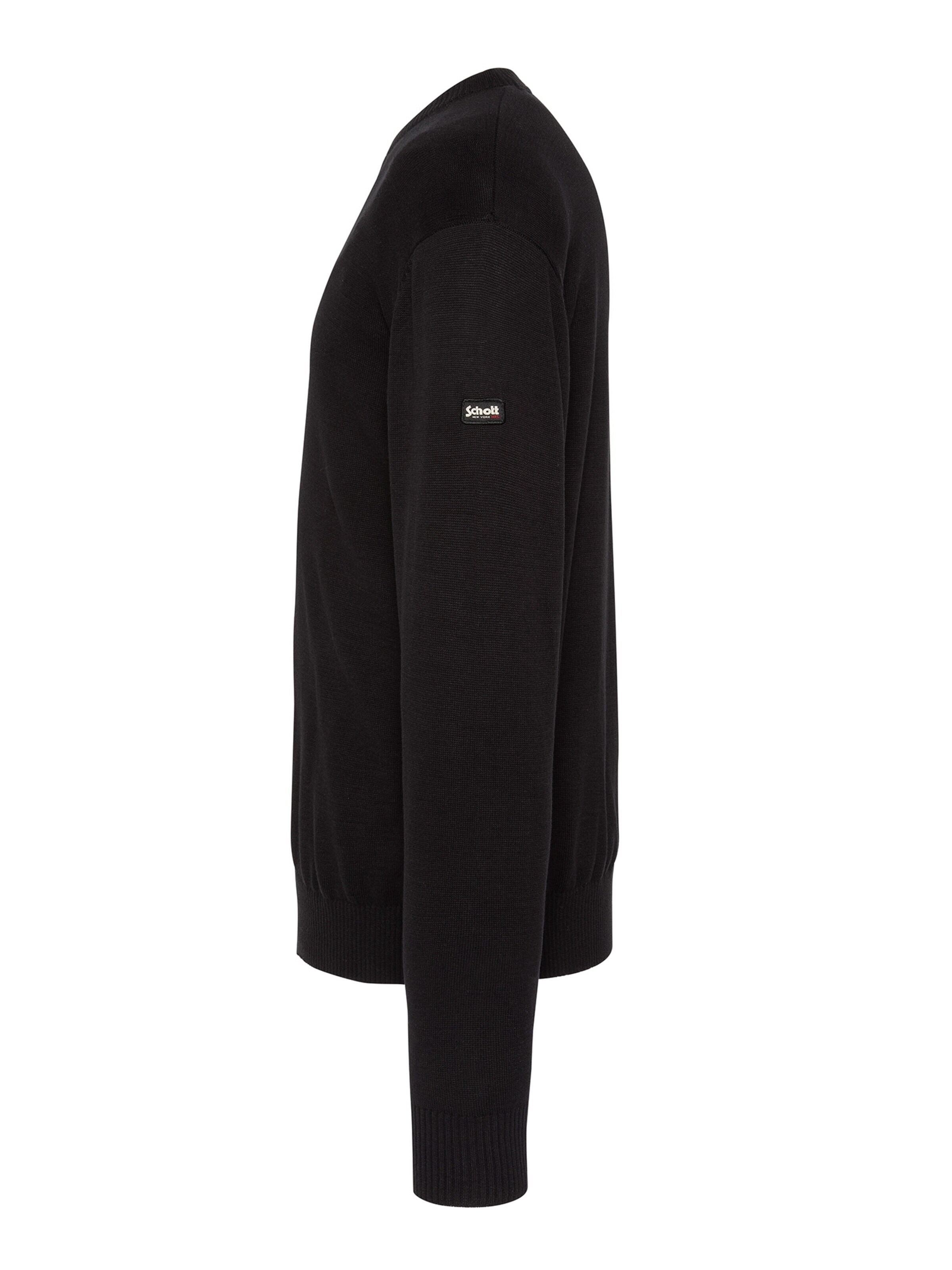 Pull-over Schott NYC en noir