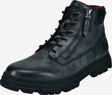 pilka bugatti Auliniai batai su raišteliais: priekis