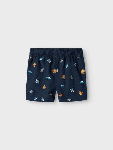 NAME IT Board Shorts 'NMMZOO' in Blue