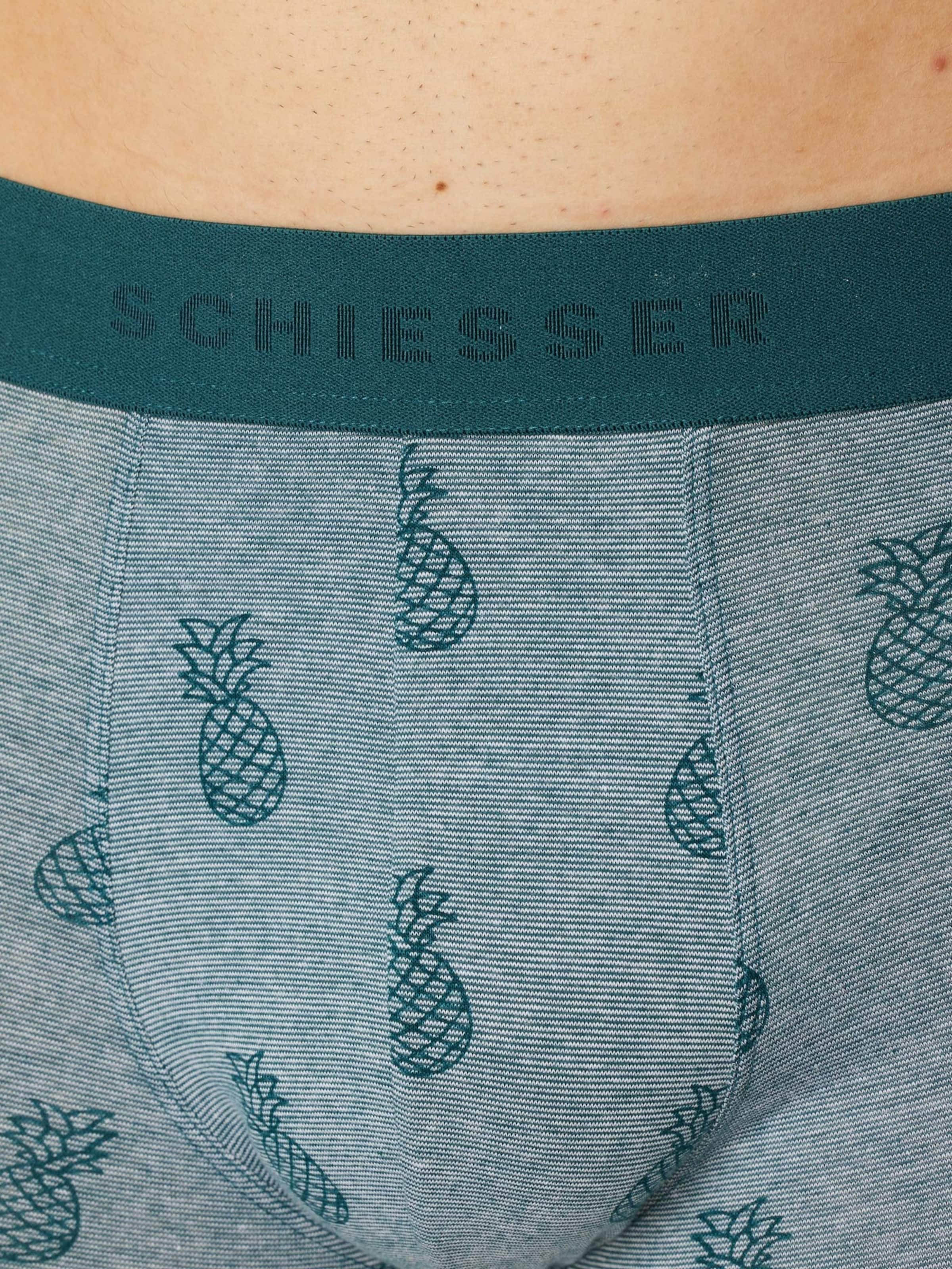 SCHIESSER Boxershorts '95/5 Organic Cotton'‌‌ in Blau
