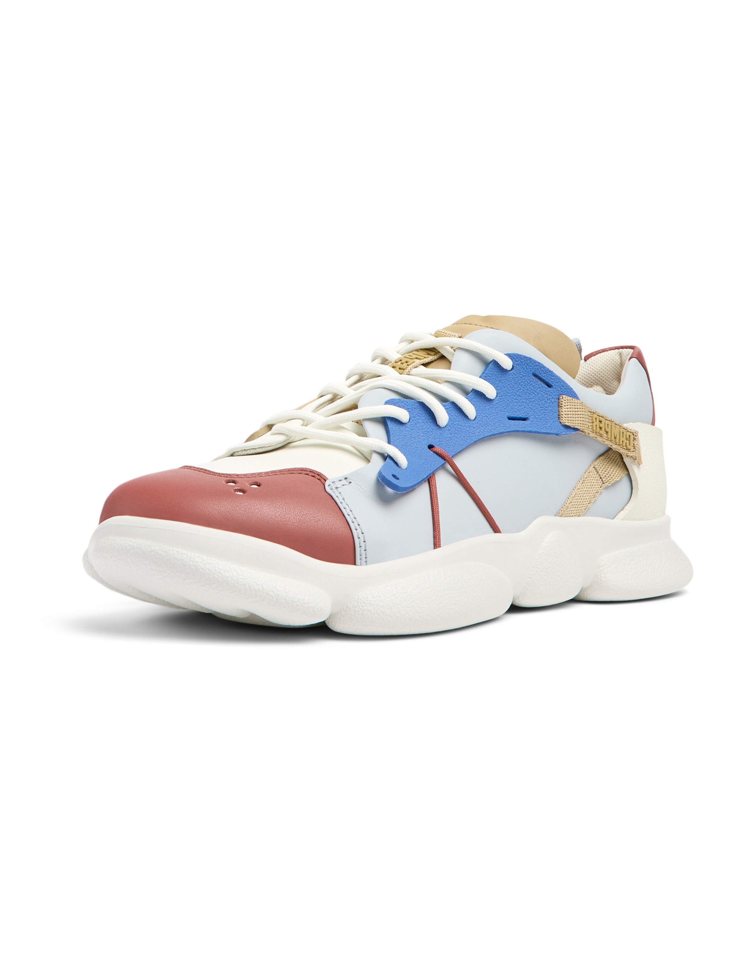 Sneaker bassa 'Karst' di CAMPER in bianco: frontale