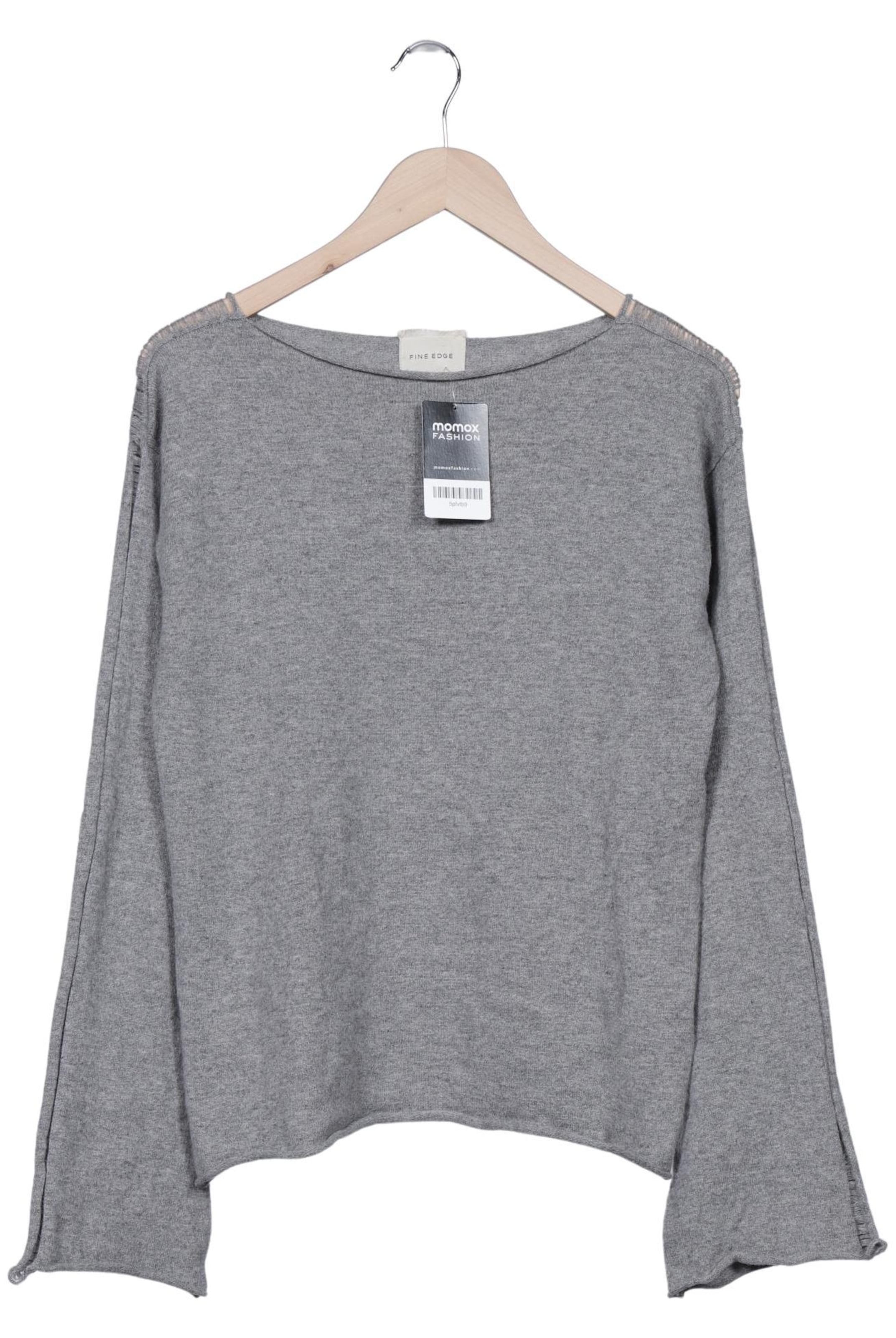Fine Edge Pullover XS in Grau: Vorderseite