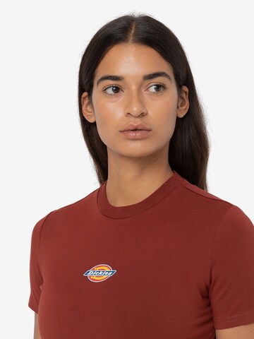 DICKIES - Camiseta 'MAPLE VALLEY' en rojo