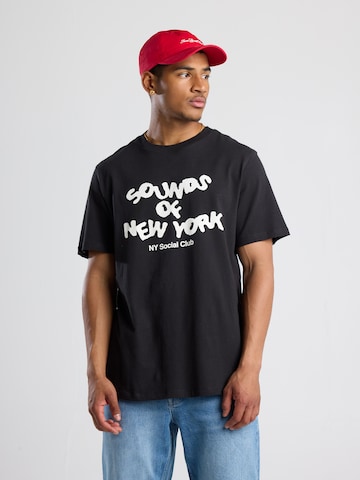 T-Shirt America Today en noir : devant