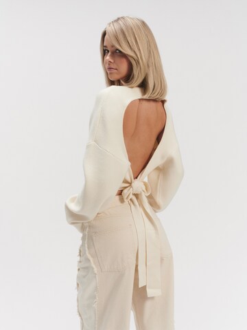 Pull-over millane en blanc