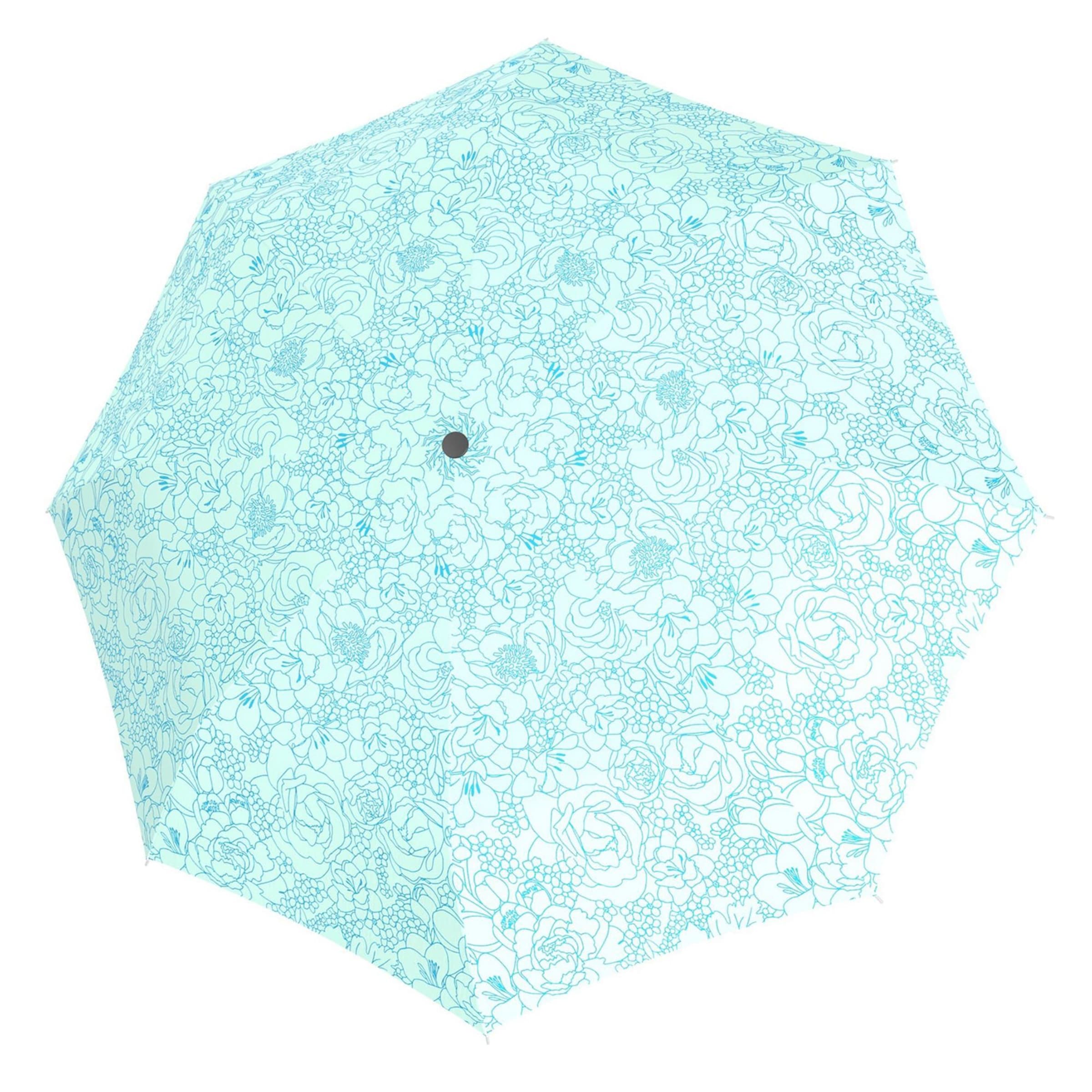 Doppler Paraplu in Blauw: voorkant