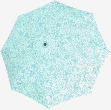 Ombrello di Doppler in blu: frontale