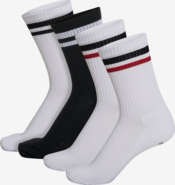 Chaussettes de sport Hummel en noir : devant