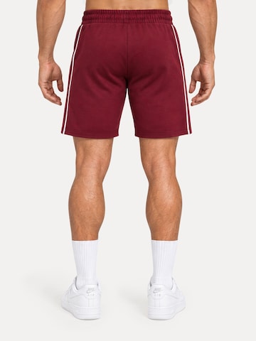 Smilodox Loosefit Broek ' Brenvaro ' in Rood