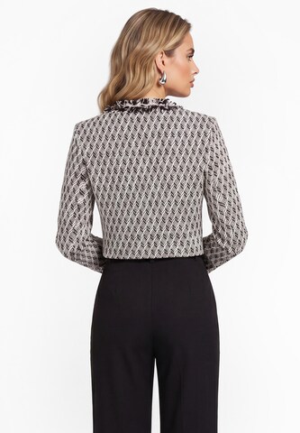 Blazer 'Festive' faina en noir