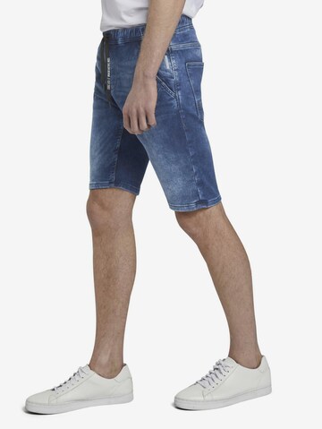 TOM TAILOR DENIM Regular Shorts in Blau