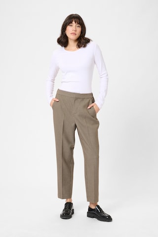Kaffe - regular Pantalón de pinzas 'KAElyah' en beige