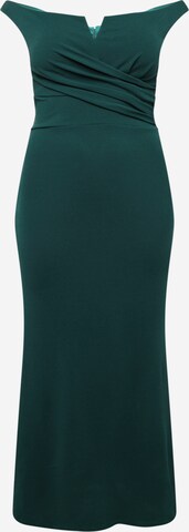 WAL G. - Vestido de noche 'KAI' en verde: frente