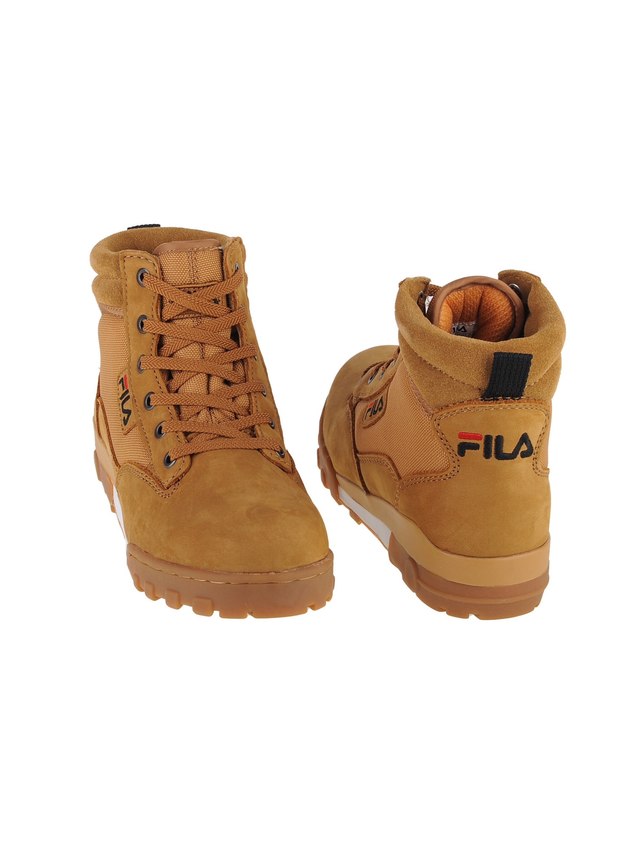 Bottes à lacets FILA en jaune
