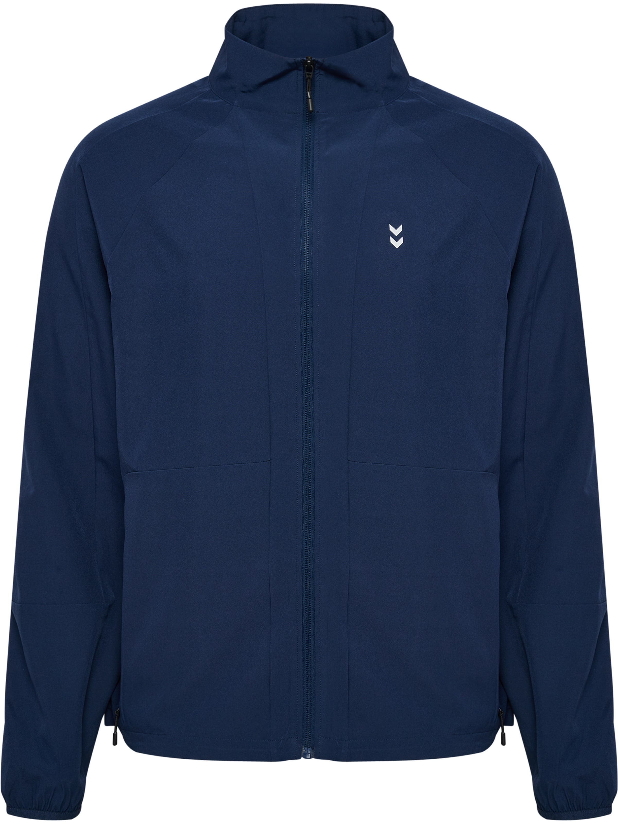 Veste de survêtement Hummel en bleu : devant