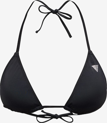 juoda GUESS Trikampė Bikinio viršutinė dalis 'VIOLET': priekis