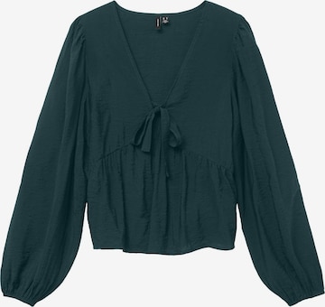 Chemisier 'Flora' VERO MODA en vert : devant