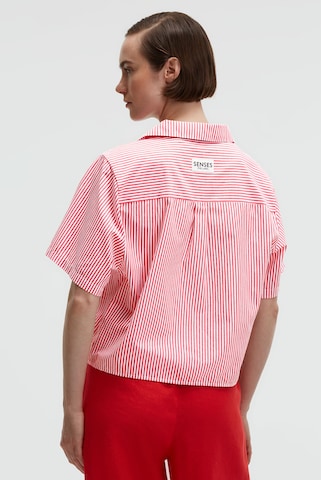 SENSES.THE LABEL Bluse in Rot