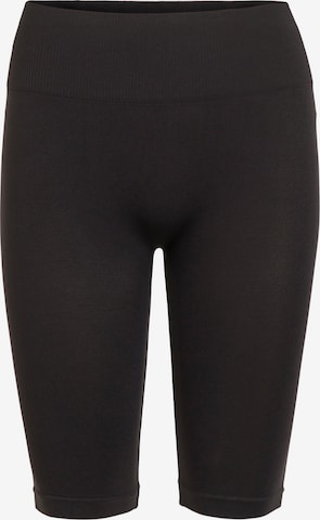 Skinny Leggings 'Seam' VILA en noir : devant