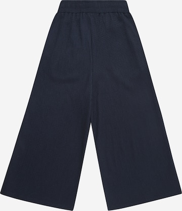Wide leg Pantaloni de la s.Oliver pe albastru