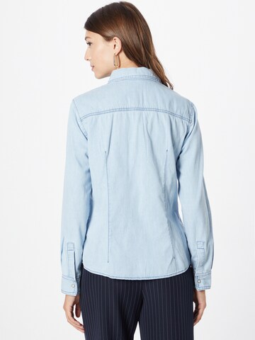 Sisley Bluse in Blau