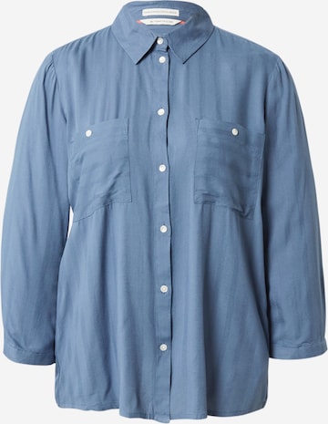 Camicia da donna di TOM TAILOR in blu: frontale