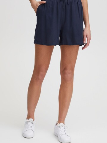 Oxmo Loosefit Broek 'Eldird' in Blauw: voorkant