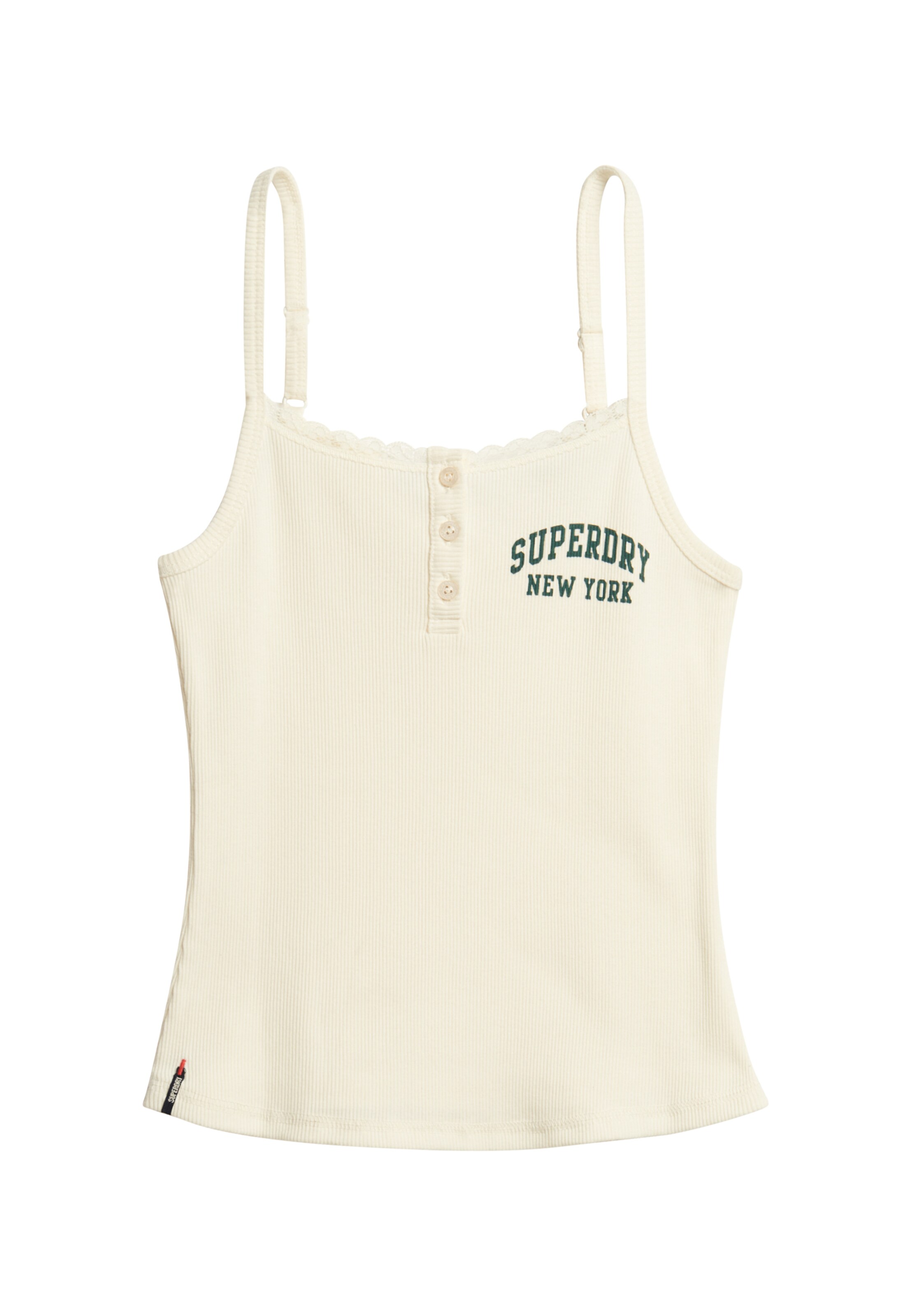 Haut 'Athletic Essentials' Superdry en blanc : devant