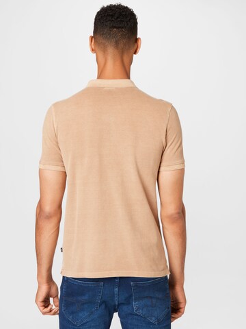 JOOP! Jeans Poloshirt 'Ambrosio' in Beige