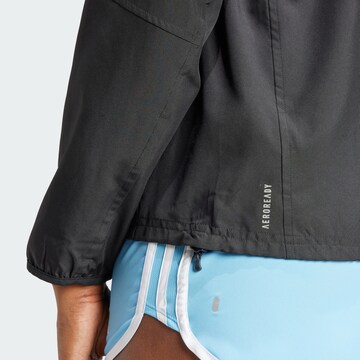 ADIDAS PERFORMANCE Sportjacke 'Run It' in Schwarz