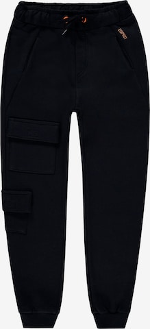 ESPRIT Tapered Broek in Zwart: voorkant