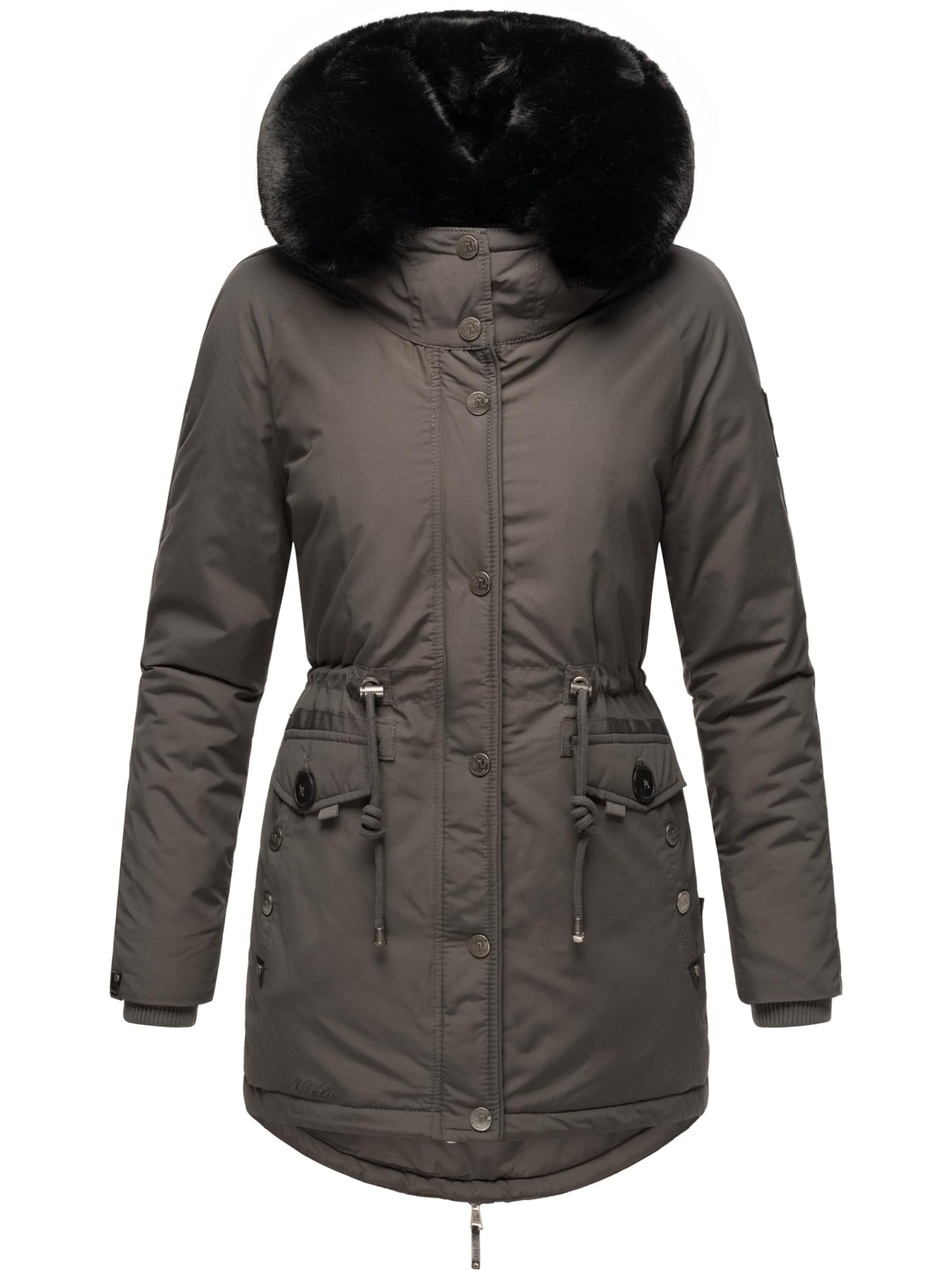 Parka invernale 'Sweety Deluxe' di NAVAHOO in grigio: frontale