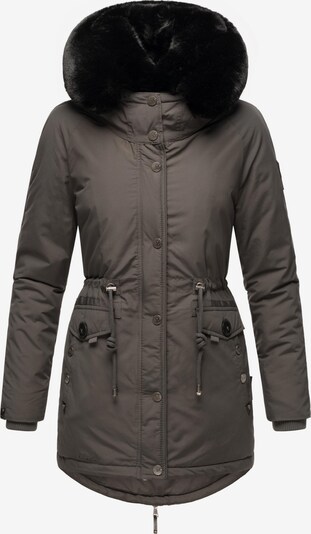 NAVAHOO Winter parka 'Sweety Deluxe' in Anthracite / Black, Item view