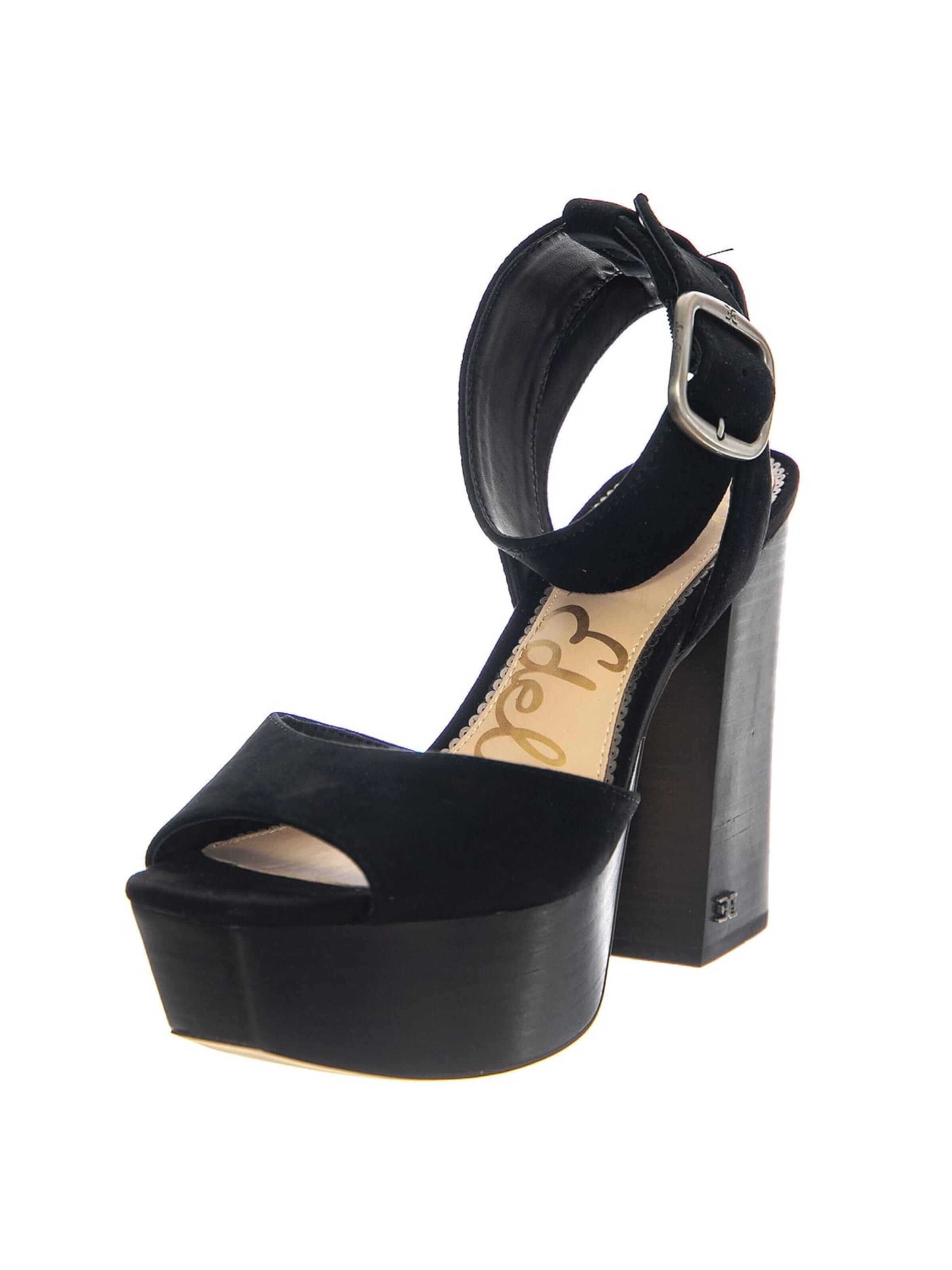 Sam Edelman Sandale 'Rain Black'‌‌‌‌‌‌‌‌‌ in Schwarz: Vorderseite