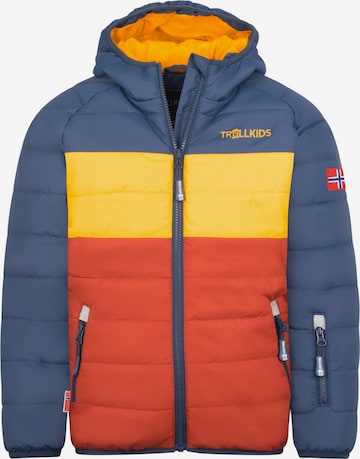 TROLLKIDS Winter Jacket in Red: front