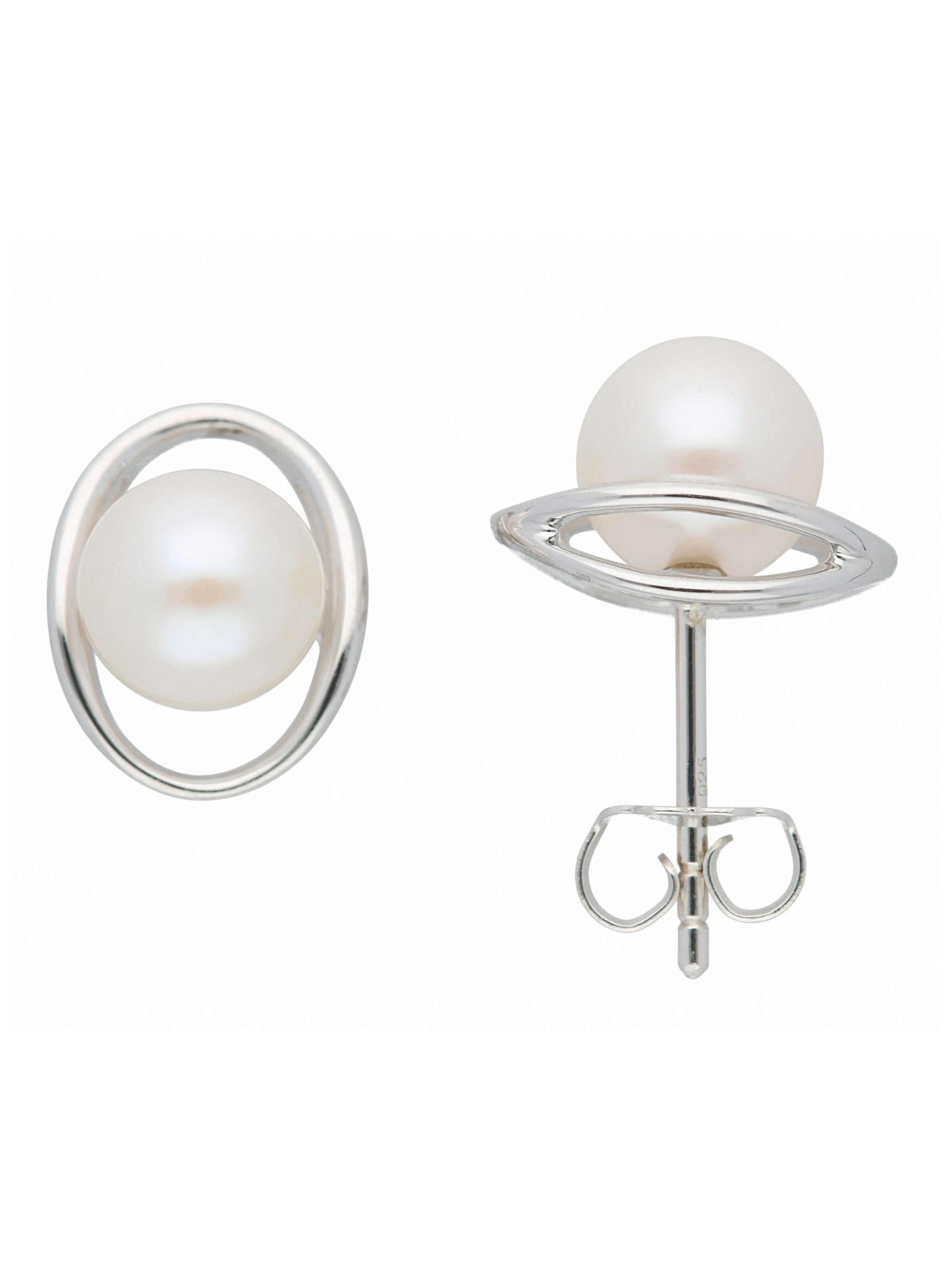 Adelia´s Ohrringe in Silber: Vorderseite