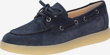 SIOUX Schnürschuh ' Melosana-700 ' in Blau: Vorderseite