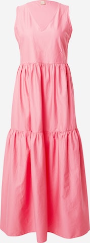 BOSS Orange Dress 'Ditesta' in Pink: front