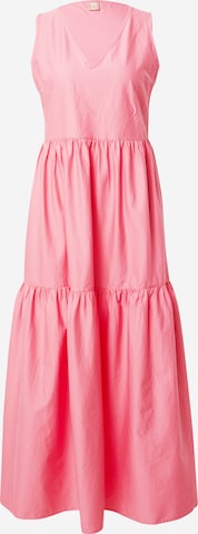 Robe 'Ditesta' BOSS Orange en rose : devant