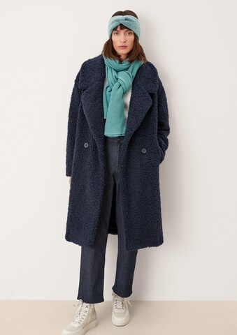 s.Oliver Between-Seasons Coat in Blue