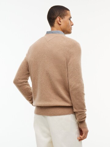 TOMMY HILFIGER Pullover in Braun