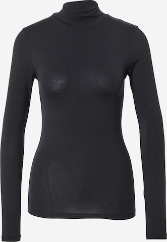 melns SELECTED FEMME T-Krekls 'Mandy': no priekšpuses