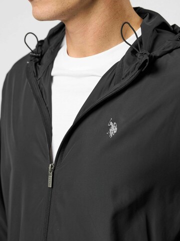 Veste mi-saison 'Owe' U.S. POLO ASSN. en noir