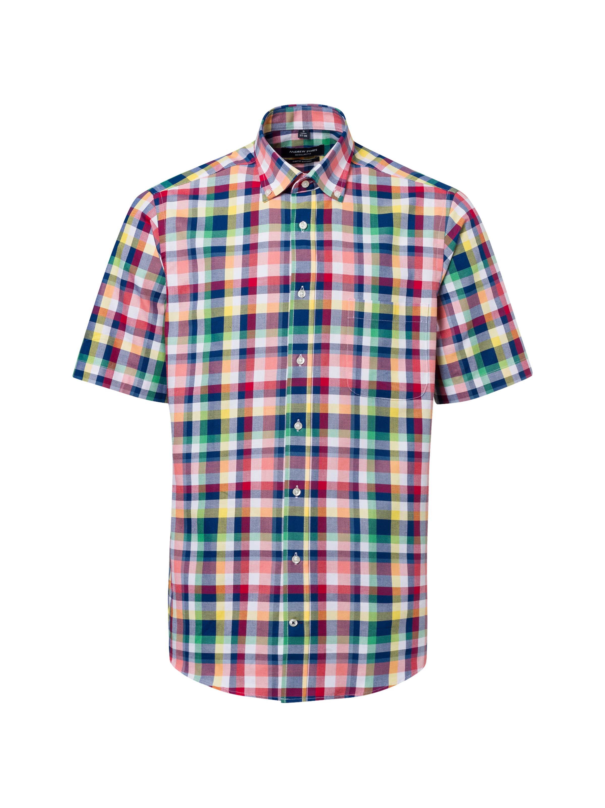 Andrew James Hemd in Mischfarben: Vorderseite