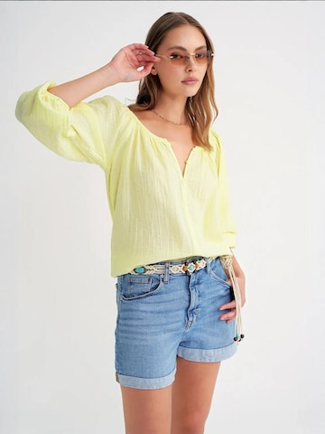 MixRay Bluse 'Blusen'‌‌‌‌‌‌ in Gelb